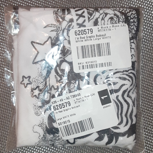 Graphic Mesh Bodysuit - Picture 6 of 13